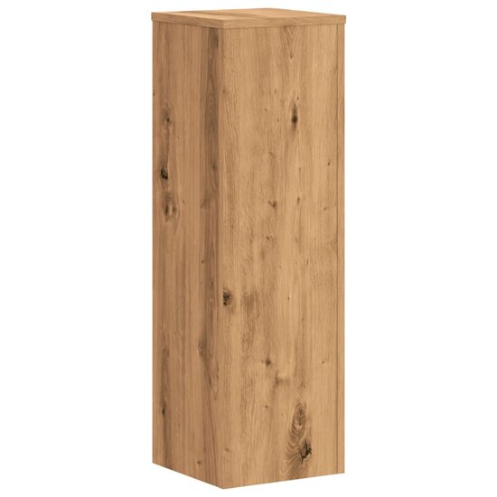 Plantenstandaards Hout Artisanaal Kleurig 25 x 25 x 80 cm Eiken