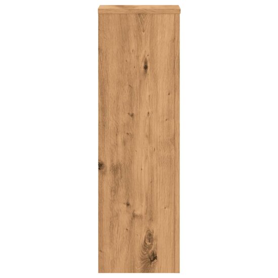 Plantenstandaards Hout Artisanaal Kleurig 25 x 25 x 80 cm Eiken