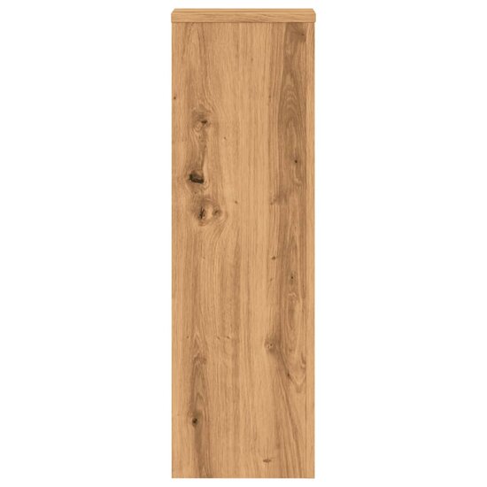 Plantenstandaards Hout Artisanaal Kleurig 25 x 25 x 80 cm Eiken