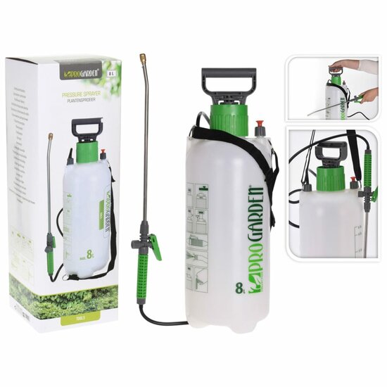 Drukspuit 8 L groen