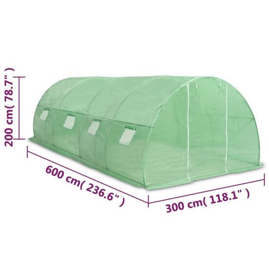 Kas 18 m&sup2; 600x300x200 cm
