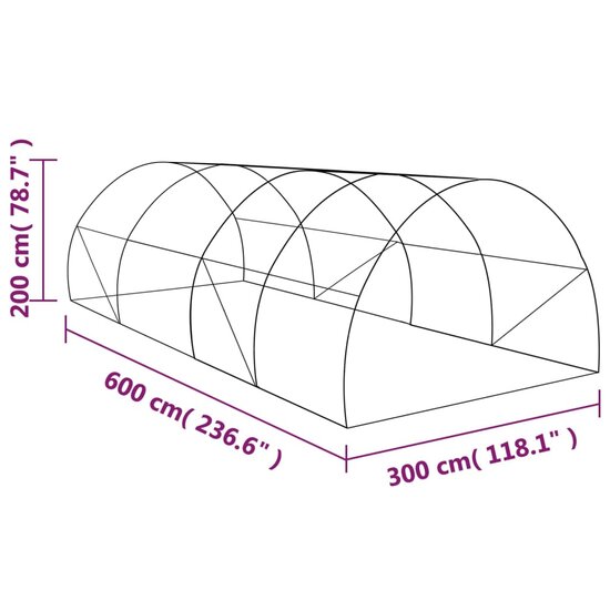 Kas 18 m&sup2; 600x300x200 cm