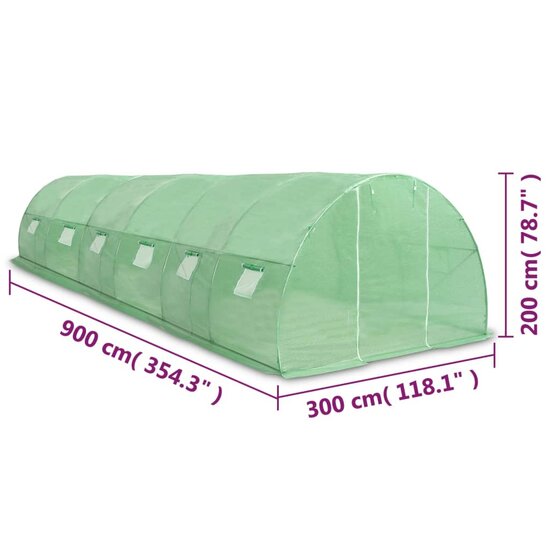 Kas 27 M&sup2; 900 x 300 x 200 cm