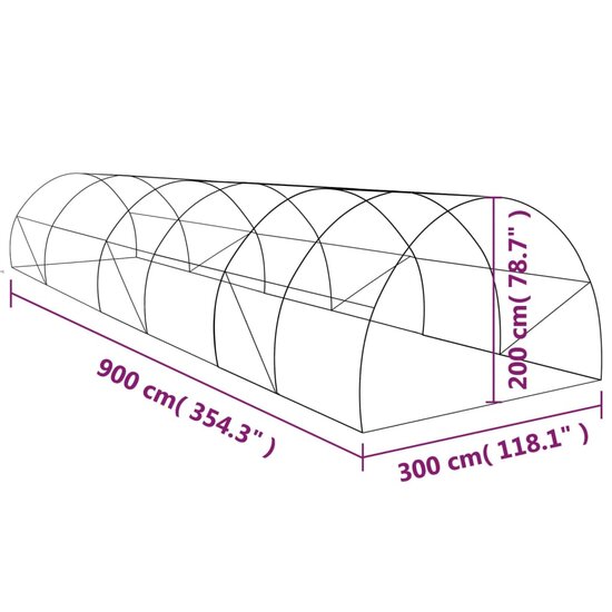Kas 27 M&sup2; 900 x 300 x 200 cm