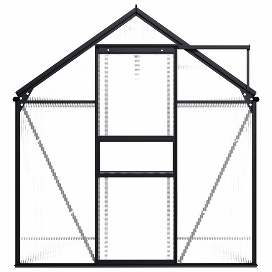 Tuinkas 3,61 M&sup3; Aluminium Antracietkleurig 3.61 m&sup2;