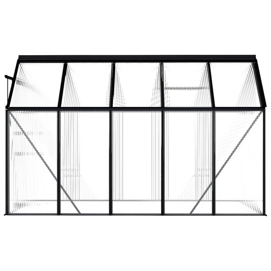 Tuinkas 5,89 M&sup3; Aluminium Antracietkleurig 5.89 m&sup2;