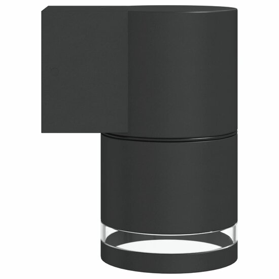Buitenwandlamp Gegoten Aluminium Zwart 1