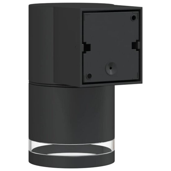Buitenwandlamp Gegoten Aluminium Zwart 1
