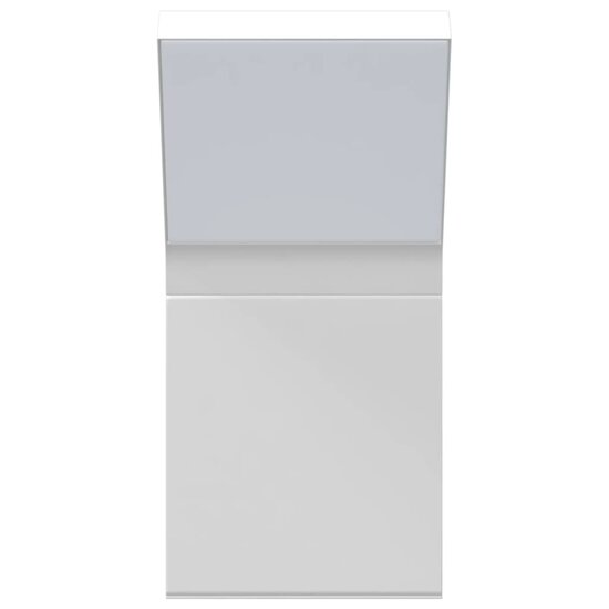 Buitenwandlamp LED gegoten aluminium wit