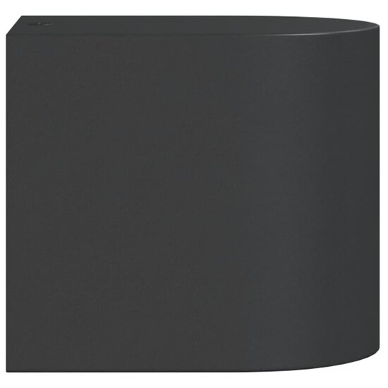 Buitenwandlamp Gegoten Aluminium Zwart