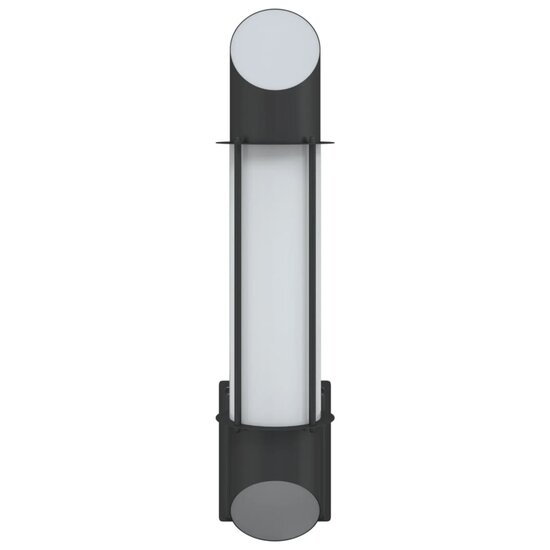 Buitenwandlamp Roestvrij Staal 1 Zwart