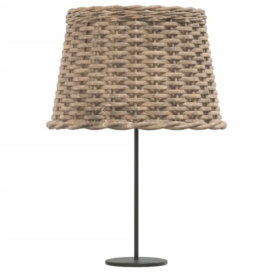 Lampenkap &Oslash;40x26 cm wicker bruin