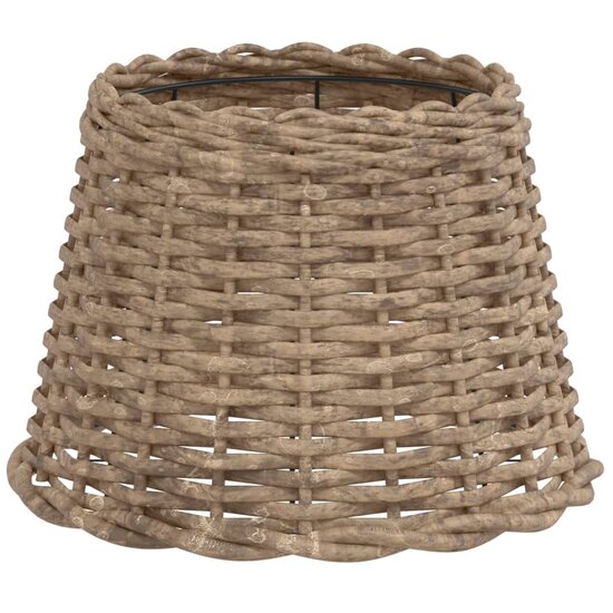 Lampenkap &Oslash;30x20 cm wicker bruin