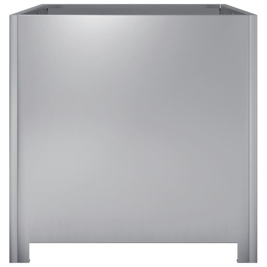 Plantenbak 50x50x50 cm gegalvaniseerd staal