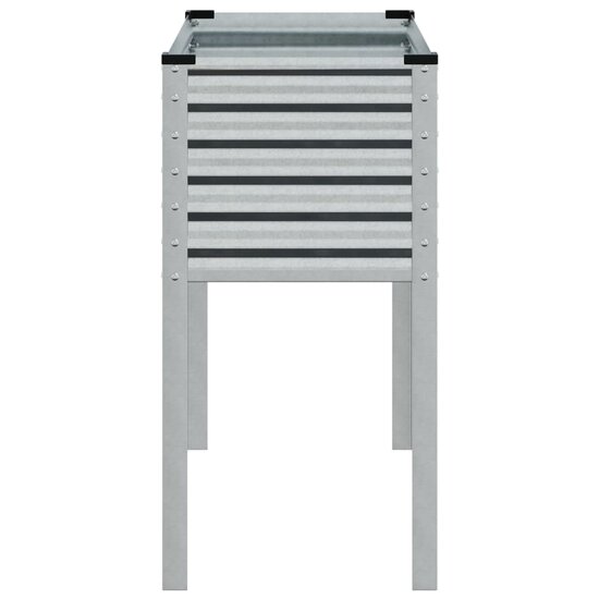 Plantenbank 100x41x90 cm gegalvaniseerd staal