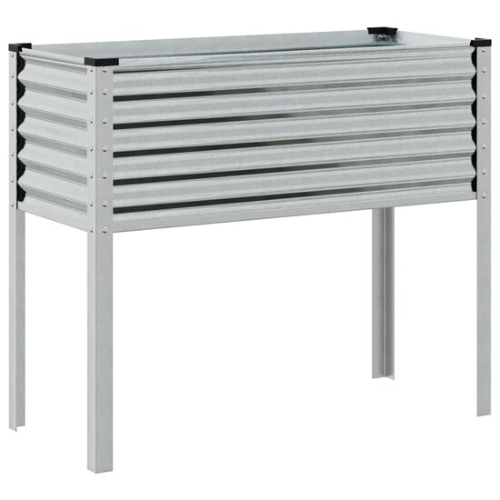 Plantenbank 100x41x90 cm gegalvaniseerd staal