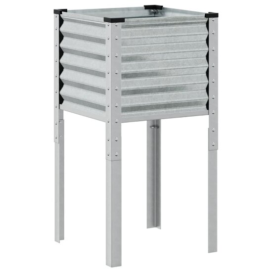 Plantenbak 45x45x88 cm gegalvaniseerd staal