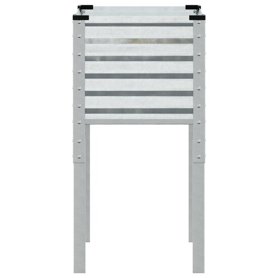 Plantenbak 45x45x88 cm gegalvaniseerd staal