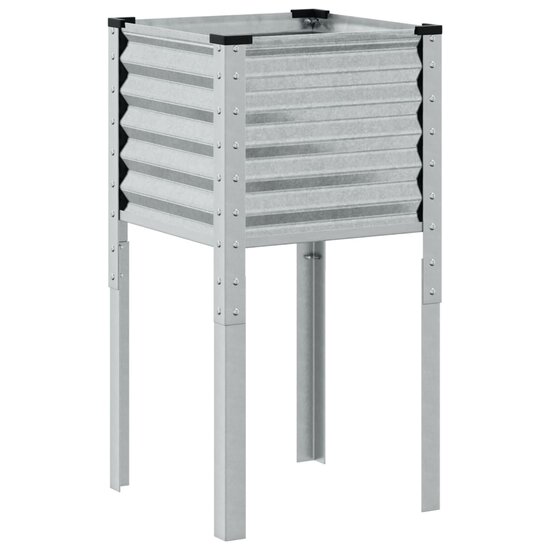 Plantenbak 45x45x88 cm gegalvaniseerd staal