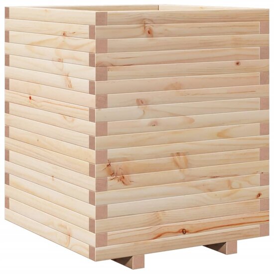 Plantenbak 60x60x72 cm massief grenenhout