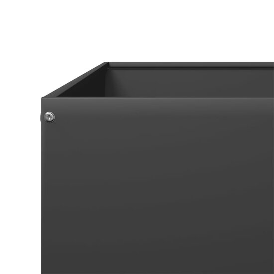 Plantenbak verhoogd 100x100x18,5 cm staal