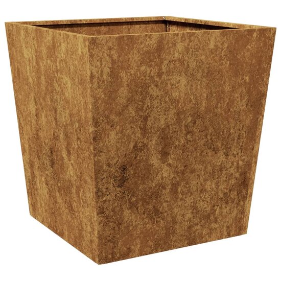 Plantenbak 50x50x50 cm weervast staal