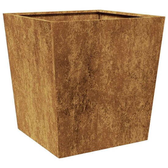 Plantenbak 50x50x50 cm weervast staal