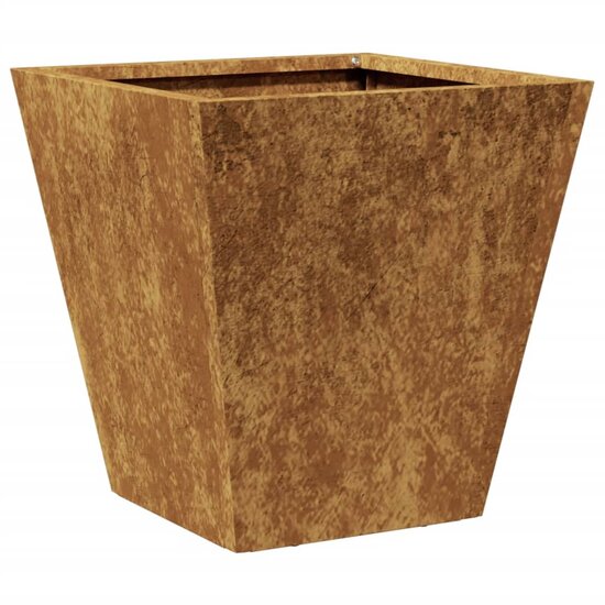 Plantenbak 30x30x30 cm weervast staal
