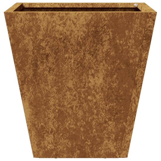 Plantenbak 30x30x30 cm weervast staal