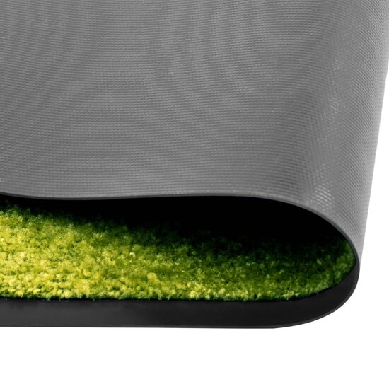 Deurmat wasbaar 120x180 cm groen
