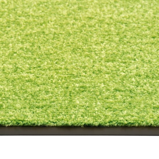 Deurmat wasbaar 120x180 cm groen