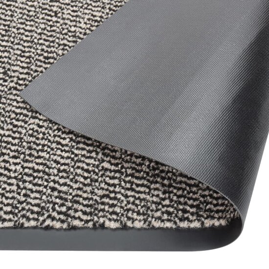 Deurmat getuft 90x150 cm lichtbruin