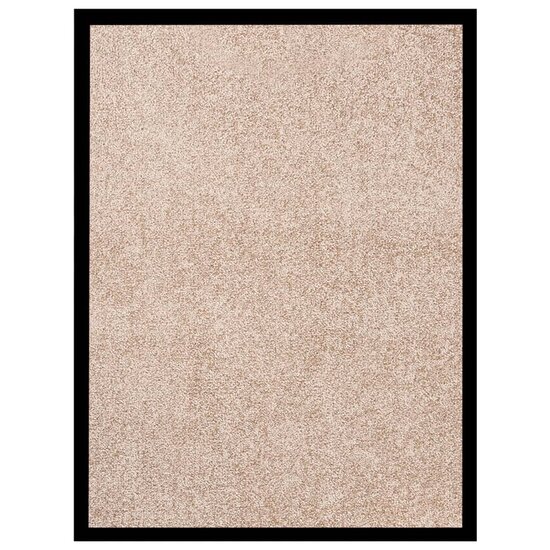 Deurmat 60x80 cm beige