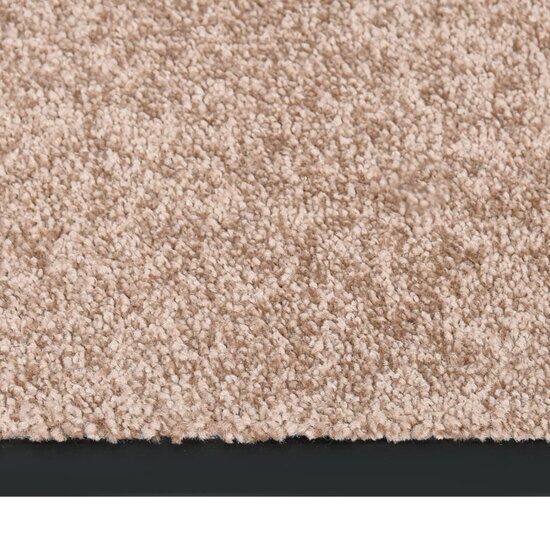 Deurmat 60x80 cm beige