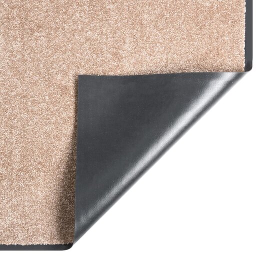 Deurmat 60x80 cm beige