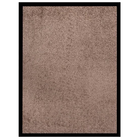 Deurmat 60x80 cm bruin
