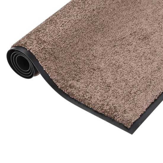 Deurmat 60x80 cm bruin