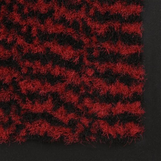 Deurmat getuft 60x150 cm rood