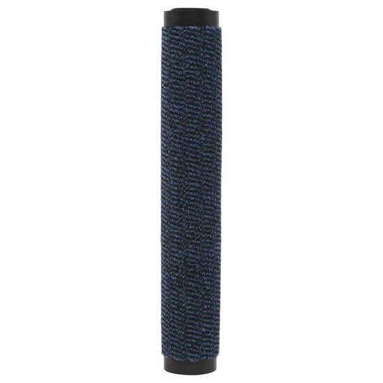Deurmat getuft 60x150 cm blauw