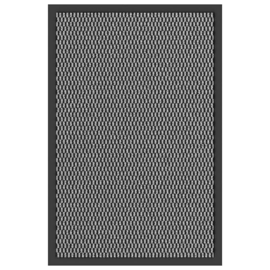 Deurmat 40x60 cm antracietkleurig