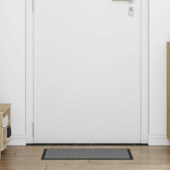 Deurmat 40x60 cm antracietkleurig