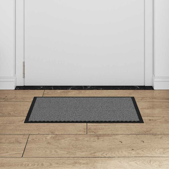 Deurmat 40x60 cm antracietkleurig