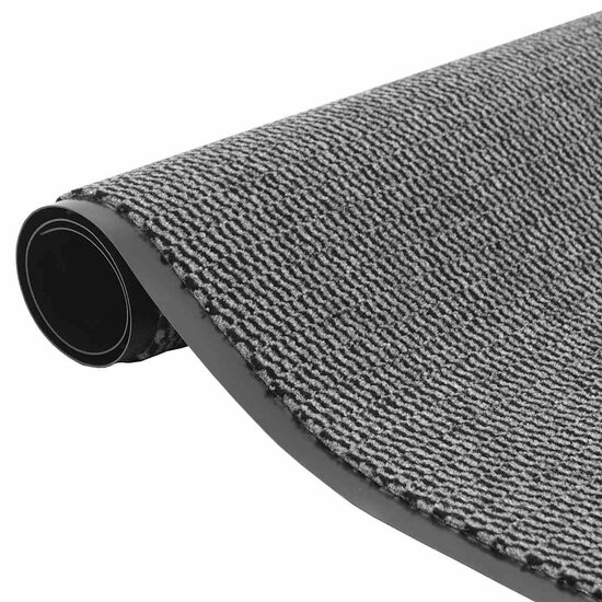 Deurmat 40x60 cm antracietkleurig