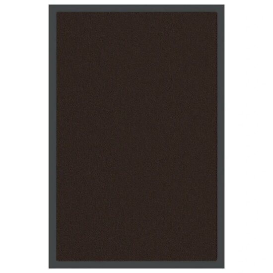 Deurmat 40x60 cm bruin