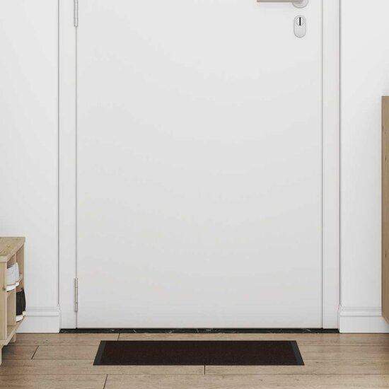 Deurmat 40x60 cm bruin