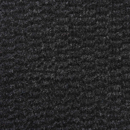 Deurmat 115x500 cm zwart