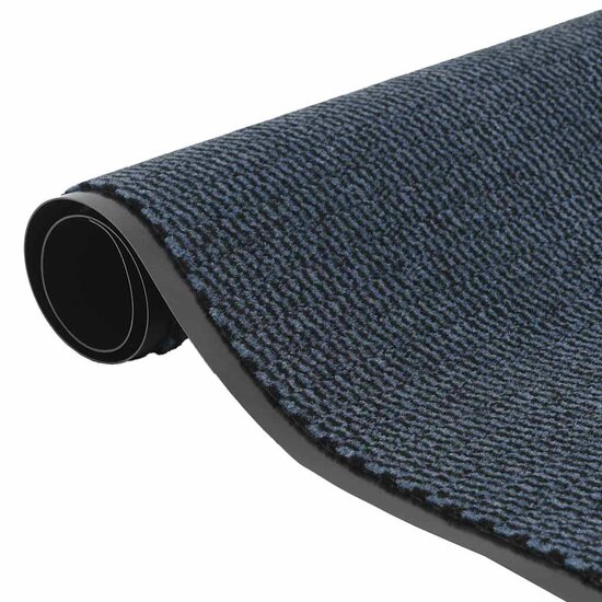 Deurmat 60x180 cm blauw