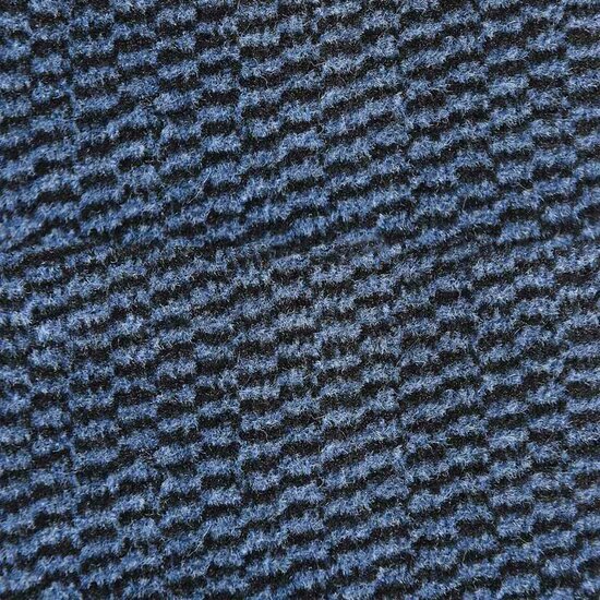 Deurmat 60x180 cm blauw