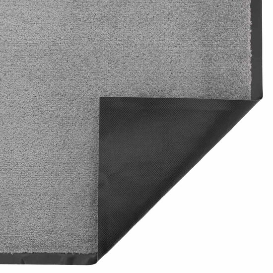 Deurmat 60x180 cm grijs