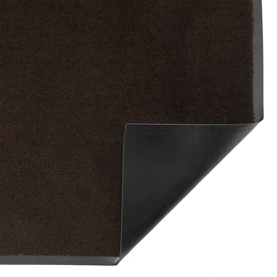 Deurmat 90x120 cm bruin